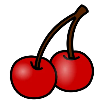 Free Stock Photo: Illustration of cherries