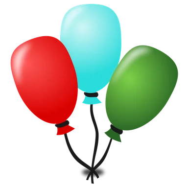 Free Stock Photo: Illustration of balloons