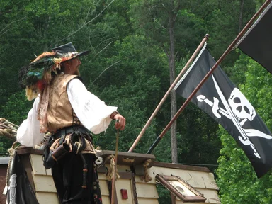 Free Stock Photo: Pirate by skull and crossbones