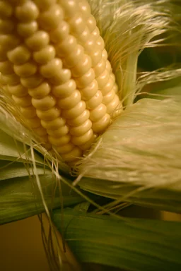 Free Stock Photo: An ear of corn with husk