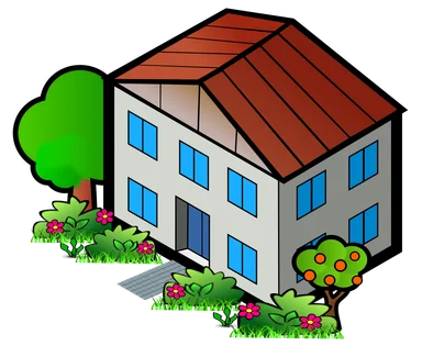 Free Stock Photo: Illustration of a house