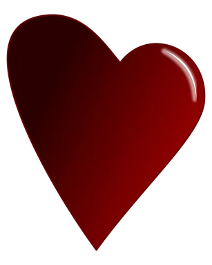 Free Stock Photo: Illustration of a red heart