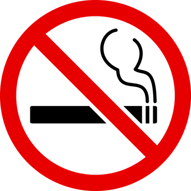 Free Stock Photo: Illustration of a no smoking symbol