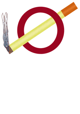 Free Stock Photo: Illustration of a no smoking symbol