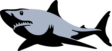 Free Stock Photo: Illustration of a shark