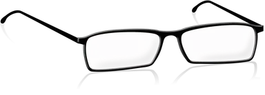 Free Stock Photo: Illustration of a pair of glasses