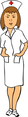 Free Stock Photo: Illustration of a nurse