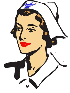 Free Stock Photo: Illustration of a nurse