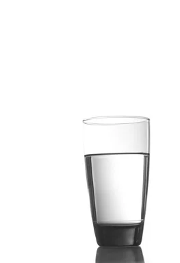Free Stock Photo: A glass of clean drinking water