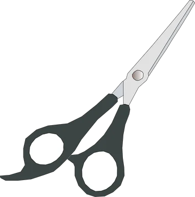 Free Stock Photo: Illustration of a pair of scissors
