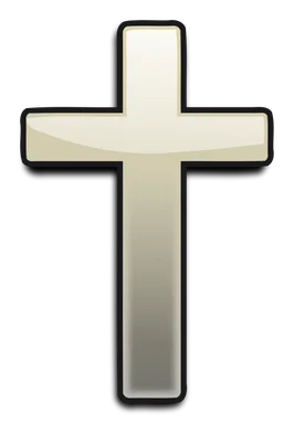 Free Stock Photo: Illustration of a white cross