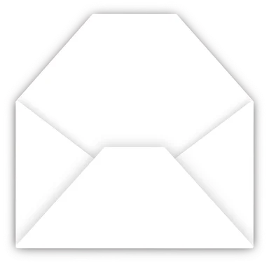 Free Stock Photo: Illustration of an open envelope