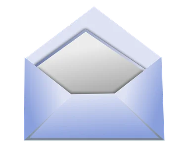 Free Stock Photo: Illustration of an open envelope