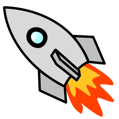 Free Stock Photo: Illustration of a rocket