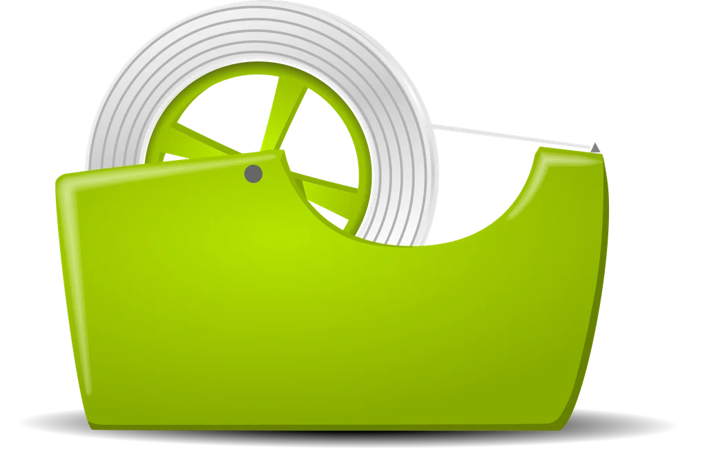 Illustration of a tape dispenser : Free Stock Photo