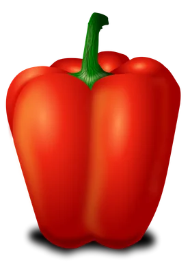Free Stock Photo: Illustration of a red pepper