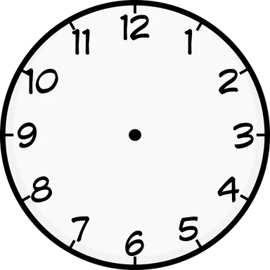 Free Stock Photo: Illustration of a clock