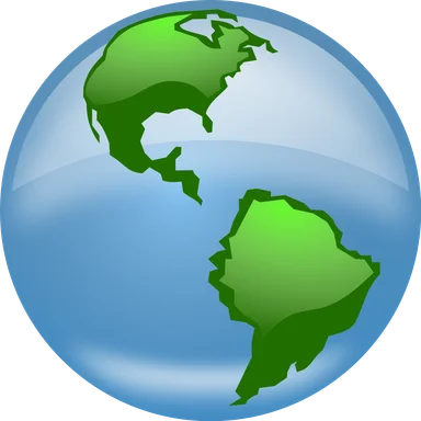 Free Stock Photo: Illustration of a globe