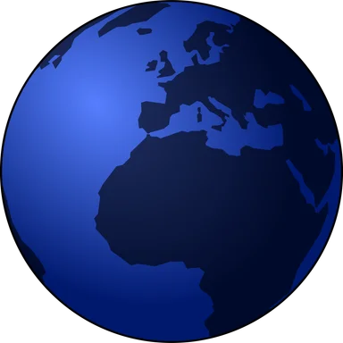 Free Stock Photo: Illustration of a globe