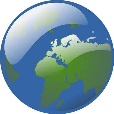 Free Stock Photo: Illustration of a globe