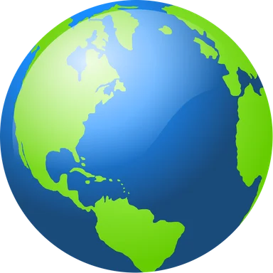 Free Stock Photo: Illustration of a globe