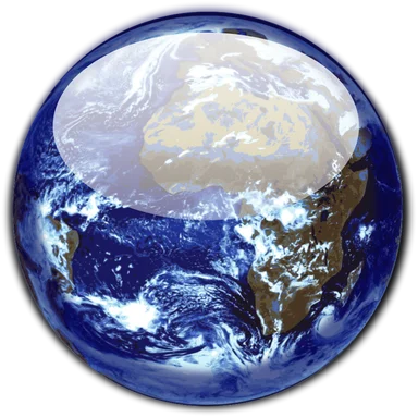 Free Stock Photo: Illustration of a globe