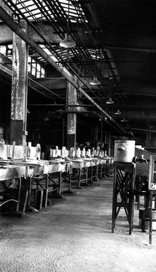 Free Stock Photo: The inside of a fur processing factory