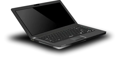 Free Stock Photo: Illustration of a laptop computer