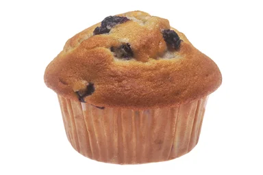 Free Stock Photo: A blueberry muffin