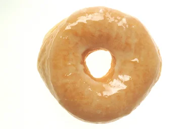Free Stock Photo: A glazed donut