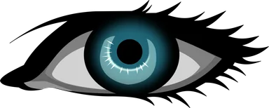 Free Stock Photo: Illustration of a human eye