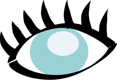 Free Stock Photo: Illustration of a human eye