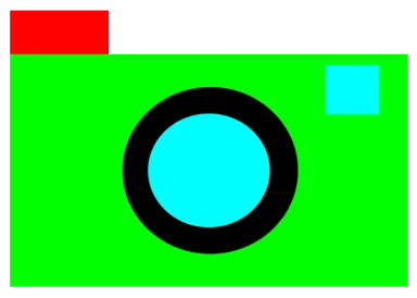 Free Stock Photo: Illustration of a camera