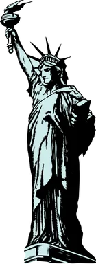 Free Stock Photo: Illustration of the Statue of Liberty