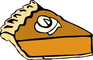 Free Stock Photo: Illustration of a slice of pie