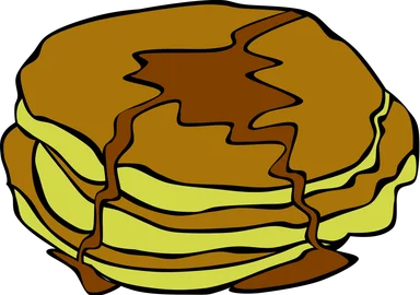 Free Stock Photo: Illustration of pancakes