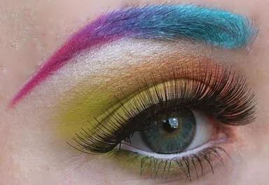 Free Stock Photo: Eye makeup