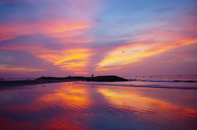 Free Stock Photo: A beautiful sunset