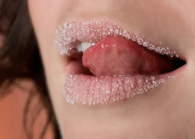 Free Stock Photo: Sugar lips