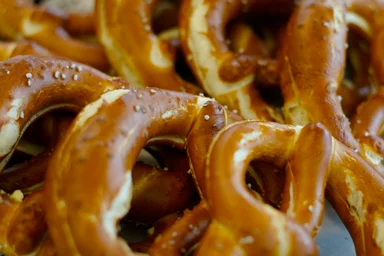 Free Stock Photo: Close-up of preztels