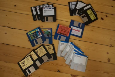 Free Stock Photo: Floppy discs