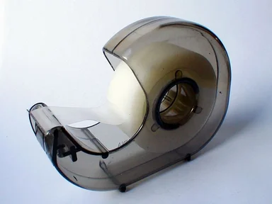 Free Stock Photo: Transparent tape dispenser