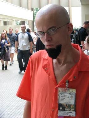 Free Stock Photo: Young man in a Doctor Venture costume at Dragoncon 2008