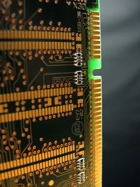Free Stock Photo: Closeup of a computer memory card