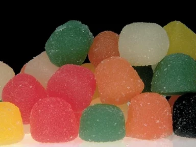 Free Stock Photo: Close-up of various colored gum drops