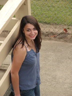 Free Stock Photo: Outdoor portrait of a beautiful teen girl