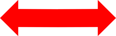 Free Stock Photo: Illustration of a red left and right arrow
