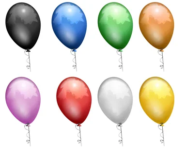 Free Stock Photo: Colored balloons