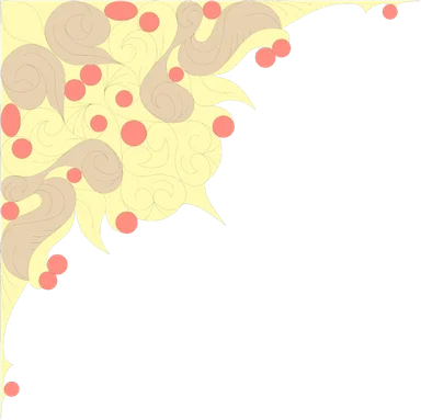 Free Stock Photo: Illustration of a decorative upper left frame corner