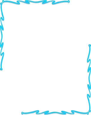 Free Stock Photo: Illustration of a blank blue frame border